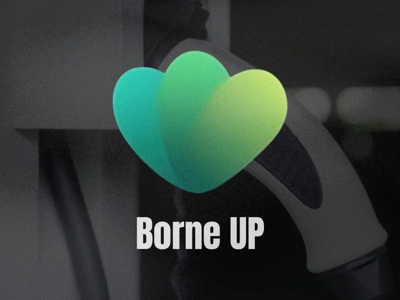 logo-borne-up Logo pour Borne UP, entreprise d'installation de bornes électrique